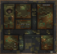 Infested settlement feature in an arid shrubland biome.